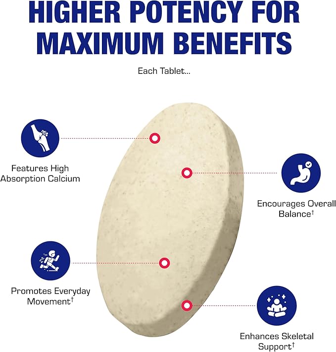 Remineralizing Calcium Hydroxyapatite Supplement - Clinical Formula Osteo Bone Health Supplement for Women & Men with Bioavailable Calcium Phosphate MHCC Complex for Density & Strength - 100 Servings