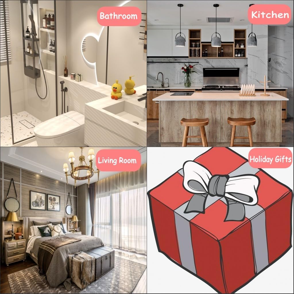 Corner Bathroom Counter Organiser, Vanity Trays for Bathroom, Skincare Makeup Organiser Shelf, Vanity Organiser, Bathroom Counter Shelf for Cosmetics, Toiletries, Lotions, Perfumes (2 Tiers, Clear)