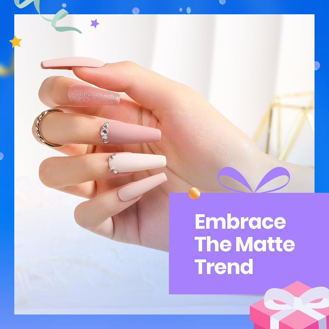 Beetles Gel Nail Polish Set | 3PCS 15ML | Long-Lasting Shine & Marble Effect