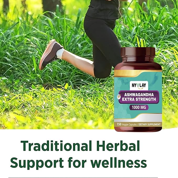 Ashwagandha 1000 MG - 150 Capsules | May Help Stress Relief*, Energy Boost*, and Immune Support* | Natural, Gluten-Free