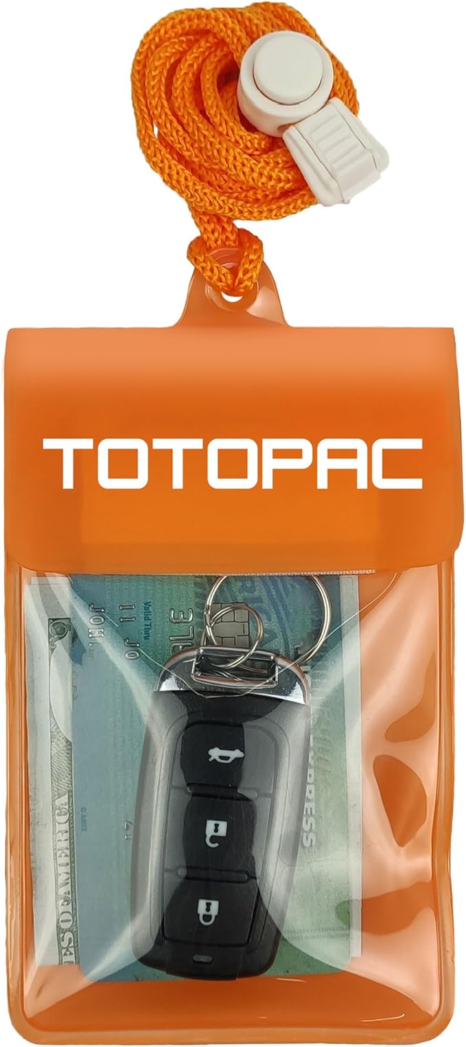 Waterproof Car Key FOB Pouch Submersible Dry Bag Holder for ID Credit Cards Cash Keys Case Swim Surf Floating Wallet