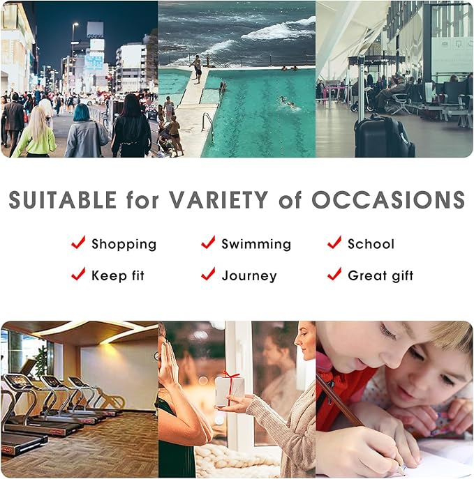 WANDF Drawstring Backpack String Bag Sackpack Cinch Water Resistant Nylon for Gym Shopping Sport Yoga (Grey Leaf)