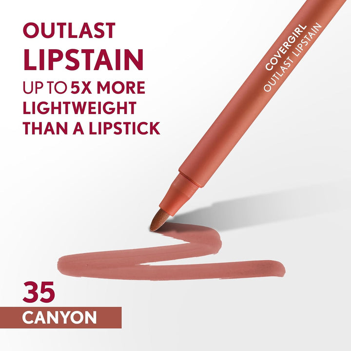 Vegan Lipstain Bundle | COVERGIRL Outlast Tangelo 25 & Canyon 35 Shades