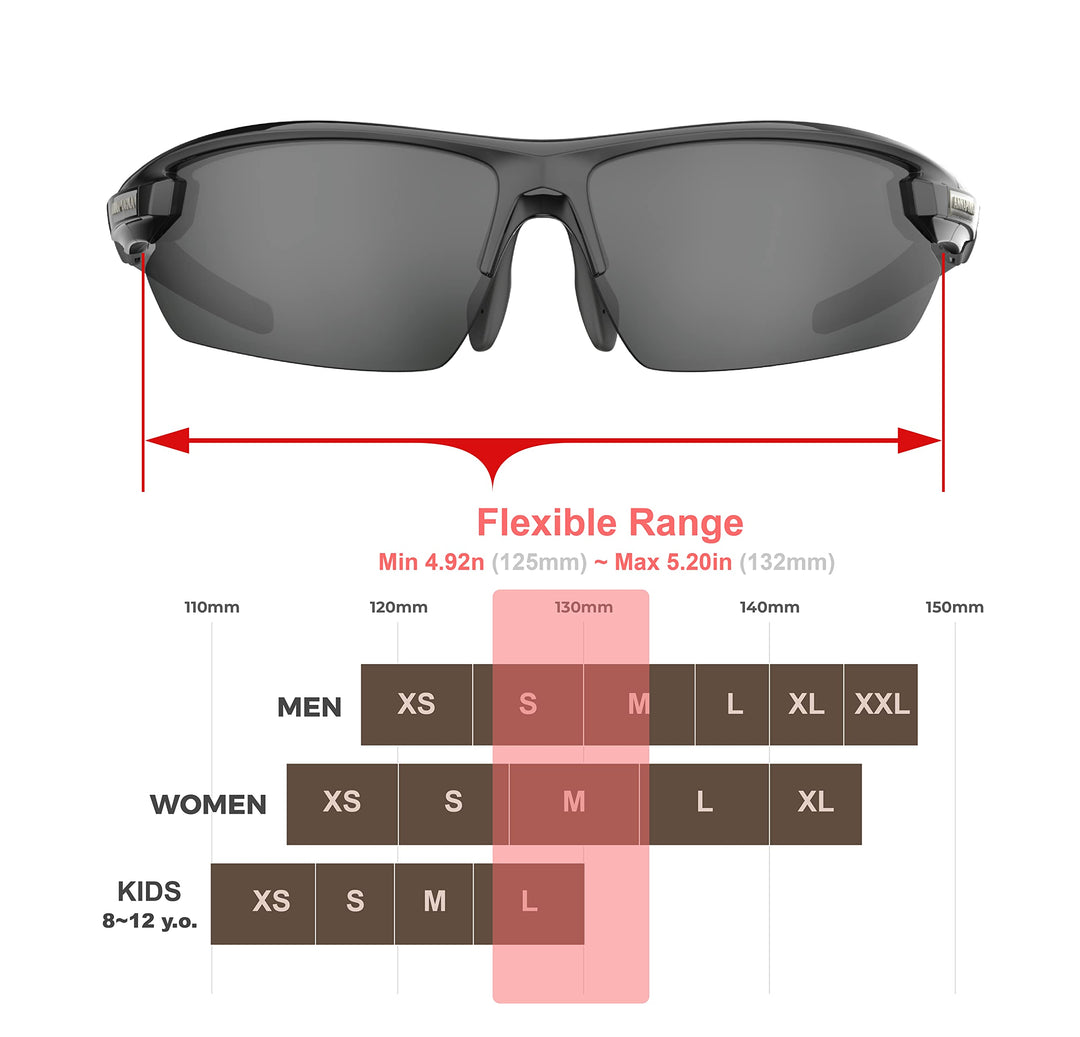 QOOL TIMES Living out your J50 Mens Fishing Sunglasses Polarized for Women UV400