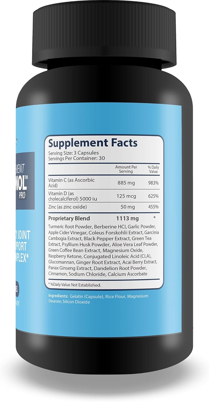 Arthronol Pro - Our Best Bone Support Supplement - Natural Bone Support Complex - Pro Arthronol Bone Support Formula Bone Relief Pills - Bone Health Support for Men and Women