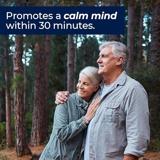 Anxie-T - Stress Relief Supplement - Supports Mood & Mental Focus - Feel Calm and Relaxed - Eases Tension & Nervousness - Ashwagandha, Kava Kava, GABA & L-Theanine - 120 Capsules