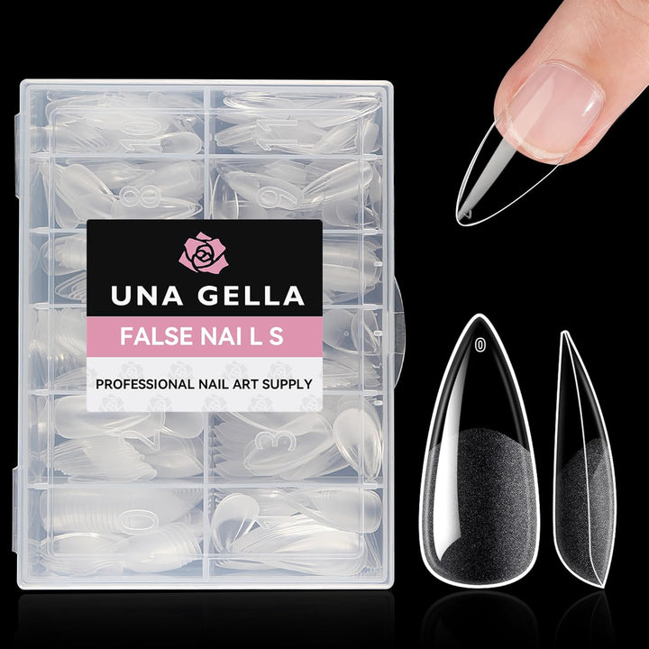 504Pcs Matte Soft Gel Toe Nail Tips | Full Cover for DIY Nail Extensions