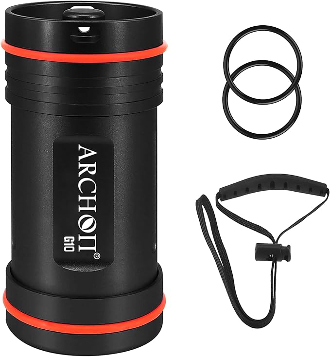 ARCHON Aluminum Alloy Waterproof Car Key Holder FOB Case, Keychain Dry Storage Box for Swimming,Diving Essential, Small Bag Kit for Boating