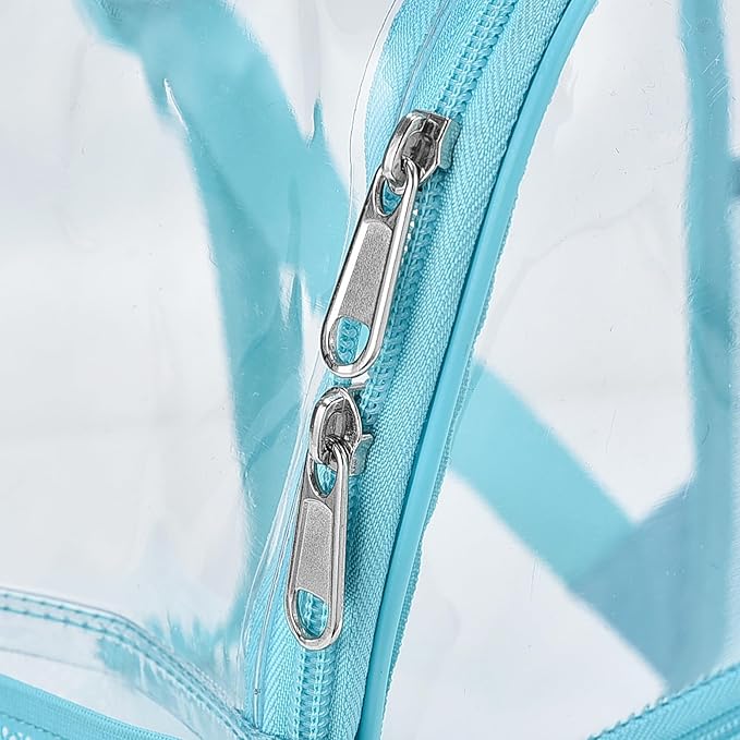 USPECLARE Clear Backpack for Stadium Approved 12×6×12, Water proof Clear Bag for Stadium Events and Concert Work Sport Event