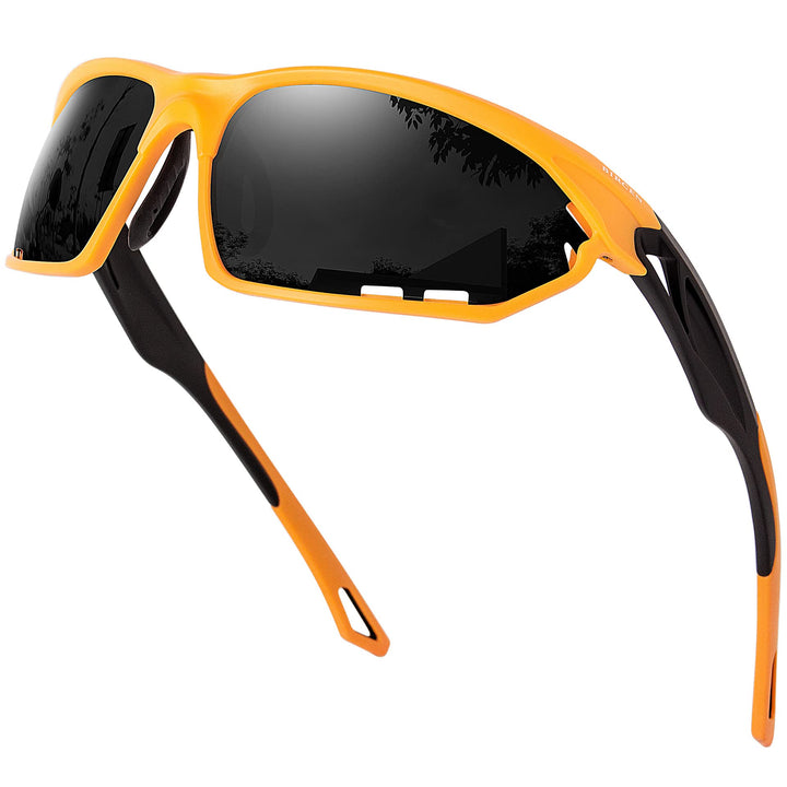 BIRCEN Polarized Sport Sunglasses for Men - Women UV Protection Shades for Motorcycle Golf Baseball Cycling Fishing Driving