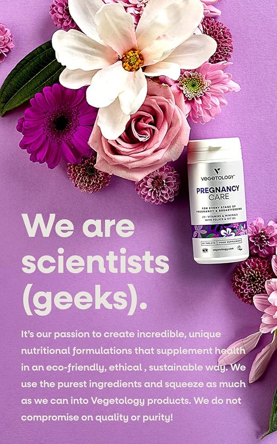 Pregnancy Vitamins for Women – Prenatal Vitamin & Postnatal Vitamins for Breastfeeding Moms w/20+ Vitamins, Folate & More – Vegan Prenatal Vitamins for Every Stage of Pregnancy (60 Ct)