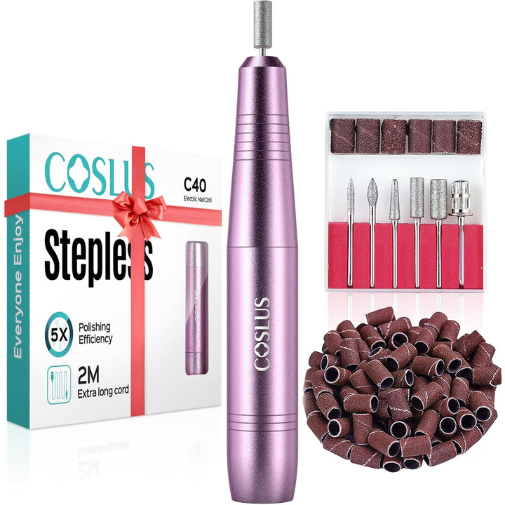Professional Electric Nail Drill File Kit | Portable Acrylic & Gel Nail Tools