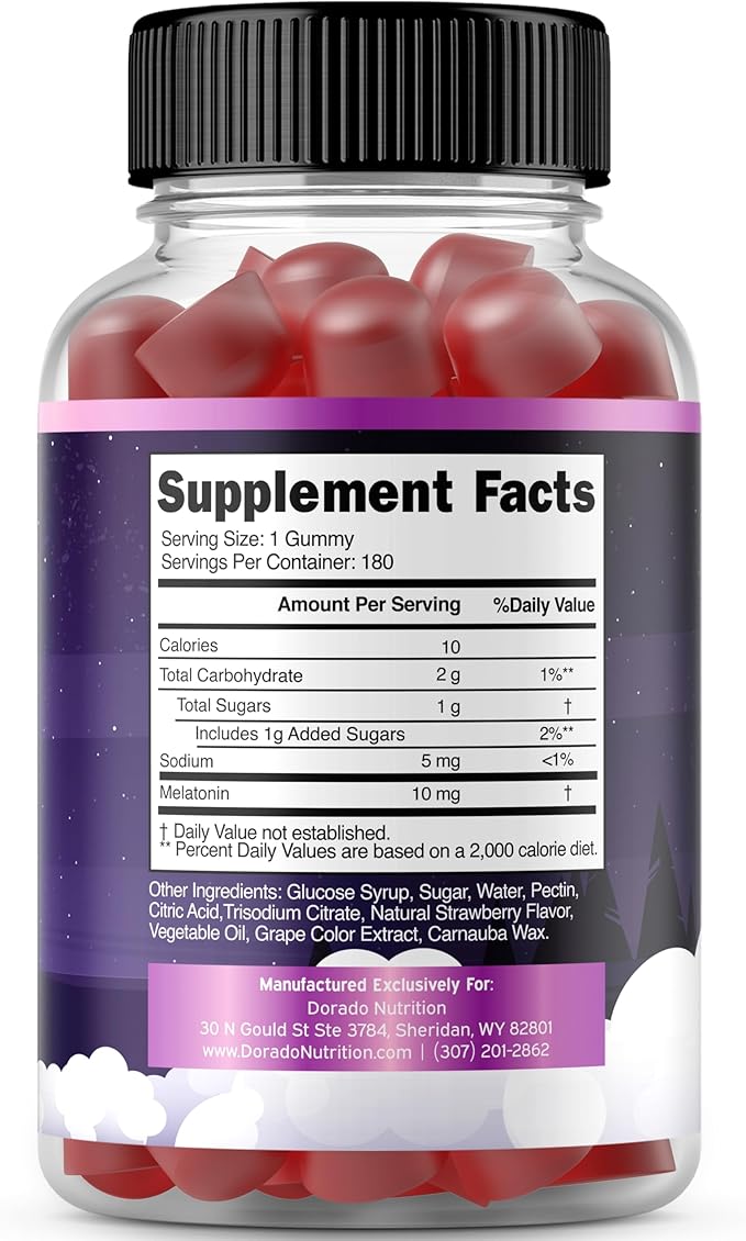 Melatonin Gummies 20mg for Adults (180 Count) - Quick Dissolve Melatonin 20mg Gummies - Gummy for Adults Contains 10mg - High Potency - Mixed Berry Flavor - Non-GMO, Vegan Supplement & Made in USA