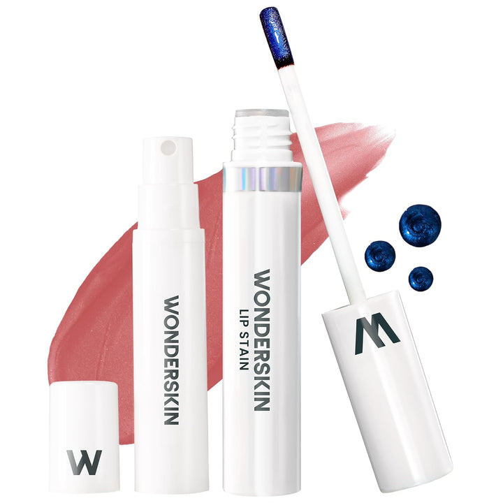 Wonderskin Wonder Blading Lip Stain Masque | Waterproof Pink Tint – Long-Lasting Matte Finish