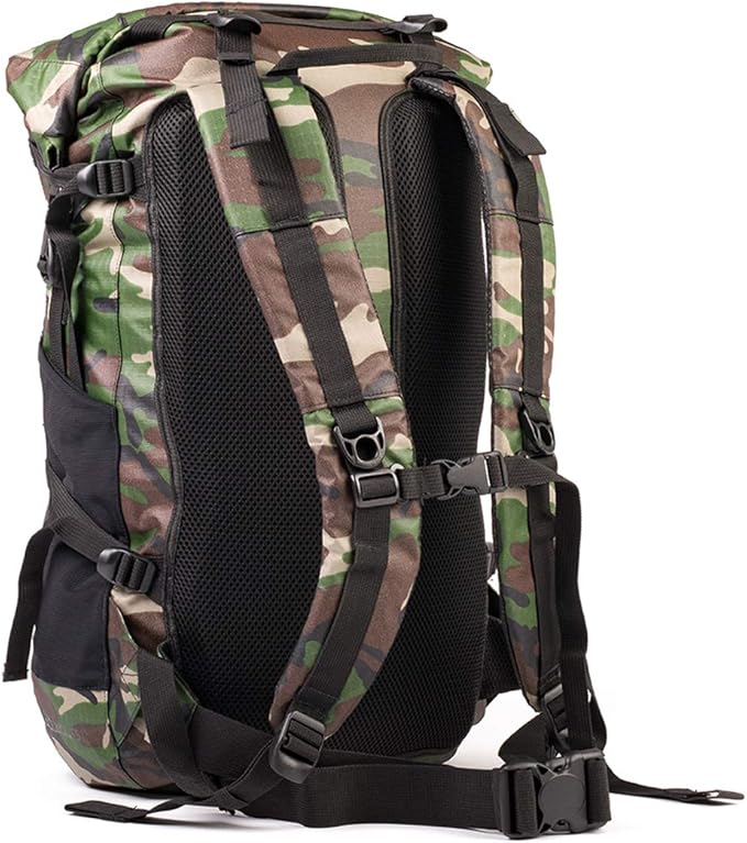 AquaQuest Cloudbreak Waterproof Backpack - Large 30L DryBag Daypack Great for Outdoors, Travel in All Weather