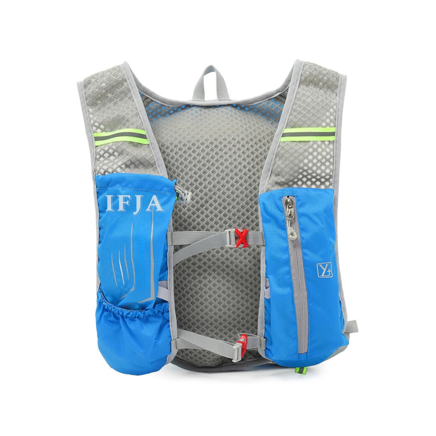 “Ifja Lightweight Running Vest for Men & Women Hydration Pack & Reflective Strips Ideal Running Vests Women & Running Vests Mens Perfect Running Backpack for Long Runs”