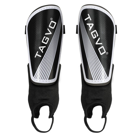 TAGVO Soccer Shin Guards for Kids Youth - Protective Soccer Equipment for Boys Girls - Adults Men Women Soccer Shin Guards - Soccer Shin Pads for Kids 3-16 Years Old Girls Boys, High Impact Resistant