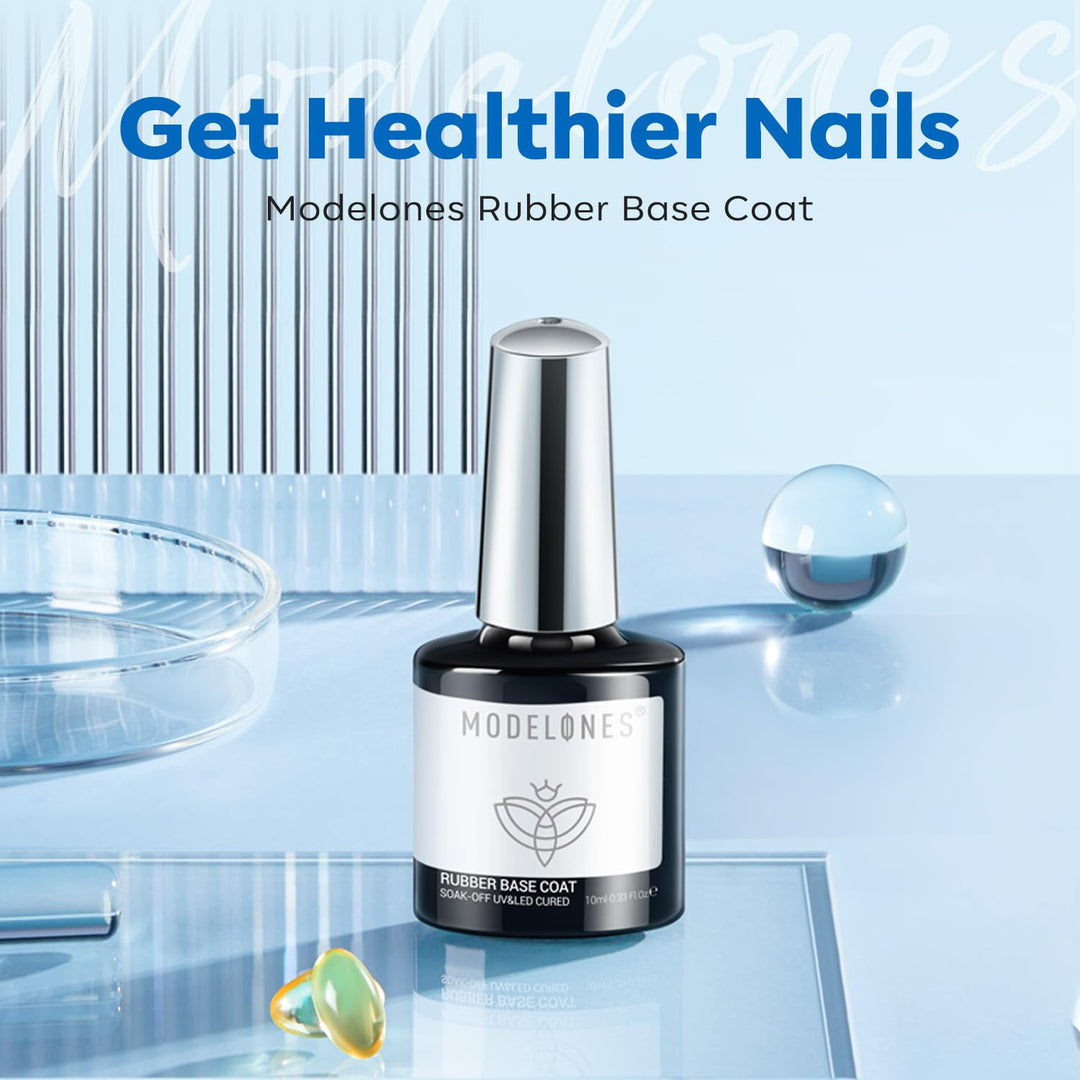 Builder Gel | Jelly Pink 6-In-1 Rubber Base Coat for Fragile Nails