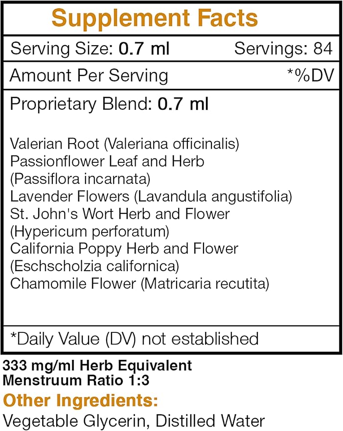 Secrets of the Tribe - Dream Secret, Restful Sleep Formula, Herbal Supplement Blend Drops Alcohol-Free Liquid Extract (2 fl oz)