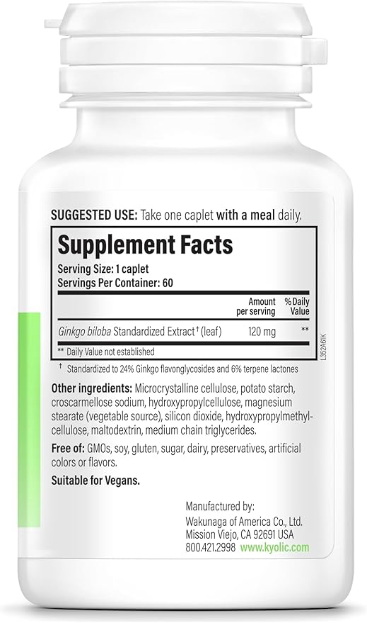 Kyolic Specialty Series, Brain Focus, Mental Acuity & Focus, 60 Caplets