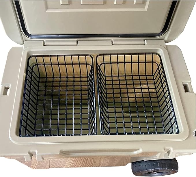 2-Pack Cooler Basket for Yeti Tundra Haul,Stays Food Chilled and Dry, Compatible with Other Cooler Accessories Cooler Locks, Cooler Dividers, Ice etc