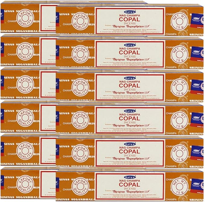 Copal Incense Sticks and Incense Stick Holder Bundle Insence Insense Satya Incense