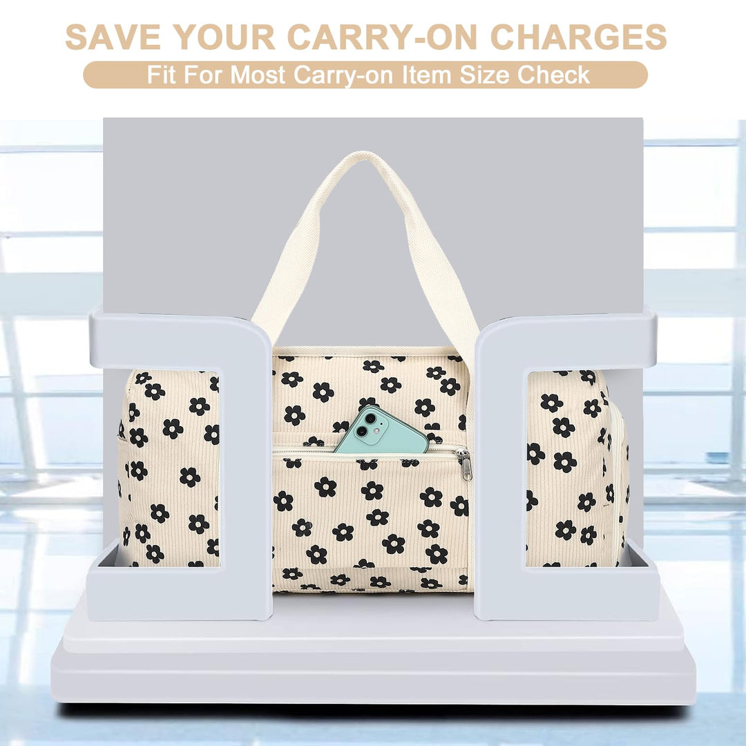 BLUBOON Duffle Bag Girls Kids Cute Gym Bag with Shoes Compartment & Wet Separation Waterproof Sports Overnight Travel Bag