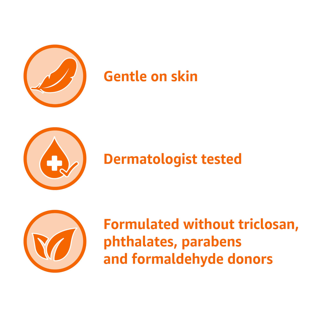 Amazon Basics Gentle & Mild Clear Liquid Hand Soap Refill, Triclosan-Free, 50 Fl Oz (Pack of 2) (Previously Solimo)