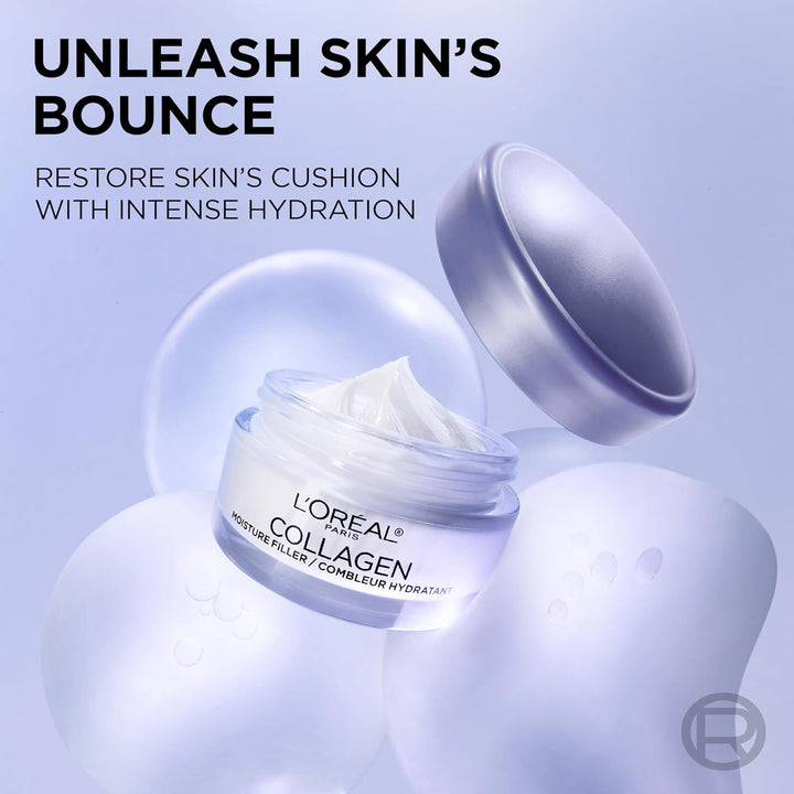 L'Oreal Paris Collagen Moisture Filler Face Cream | Anti-Aging | 48HR Hydration
