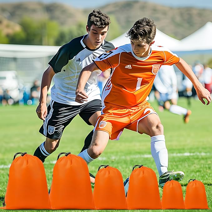 iMucci Upgrade Waterproof Drawstring Bag Sack Nylon Bag Ditty Bag for Gym Traveling, Hiking, Yoga, Shopping