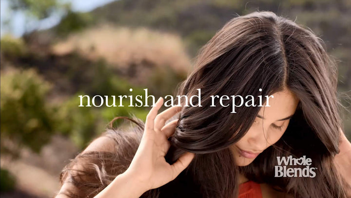 Garnier Whole Blends Care Cream Hair Mask Honey Treasures, 0.68 Ounces