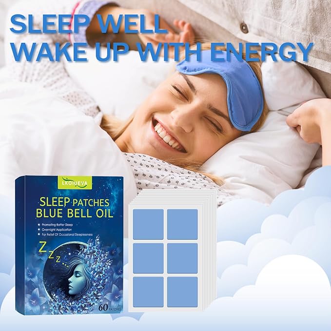 Sleep Patches for Adults Extra Strength,60 Pack Deep Sleep Patching for Women and Men, Natural Ingredients, Skin-Friendly, Sweet Dream Patches