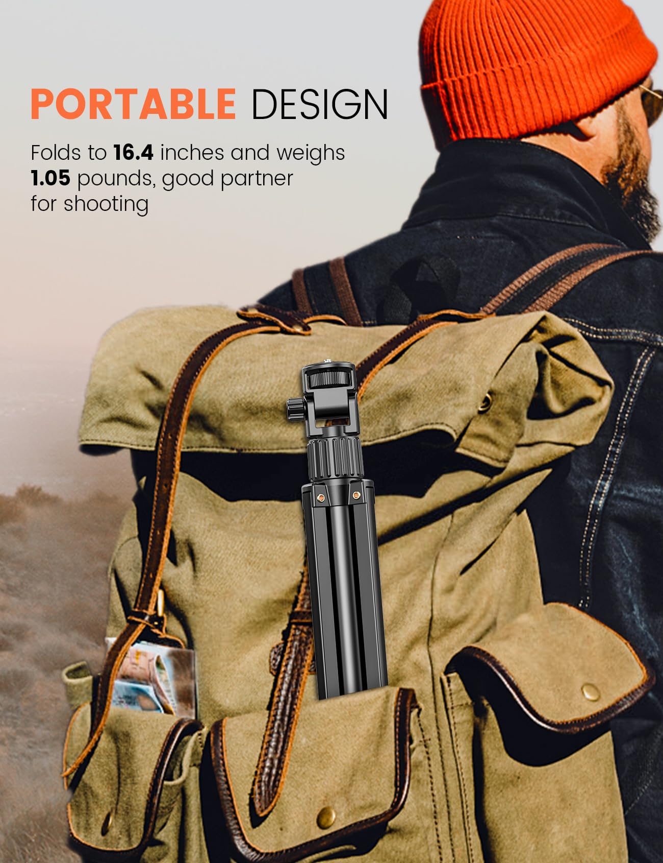 Pnitri 71'' Phone Tripod Stand, Extendable Reinforced Aluminum Phone Stand with Wireless Remote, Stable Cellphone Tripod for iPhone/Smartphones