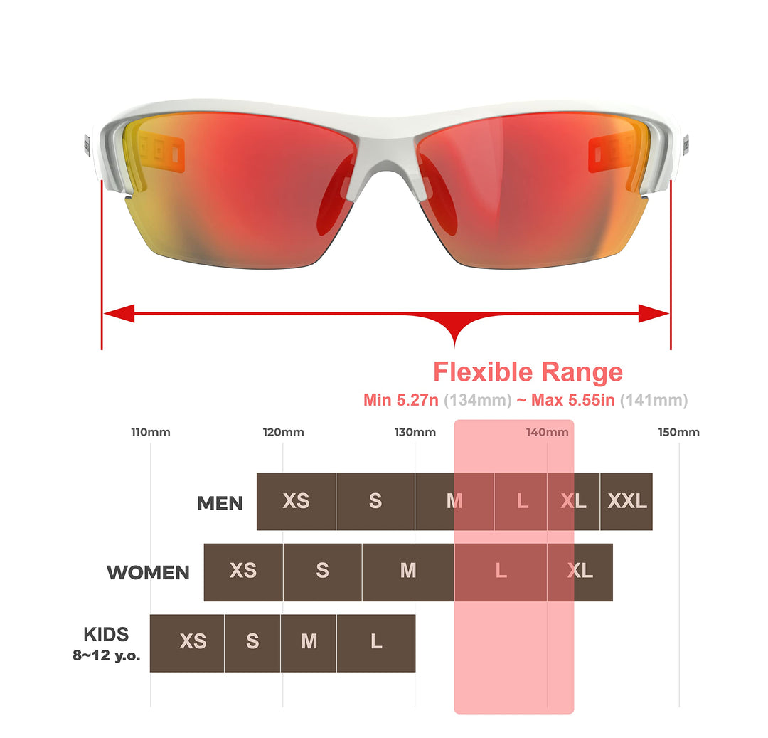 QOOL TIMES Living out your J13 Mens Fishing Sunglasses Polarized for Women UV400
