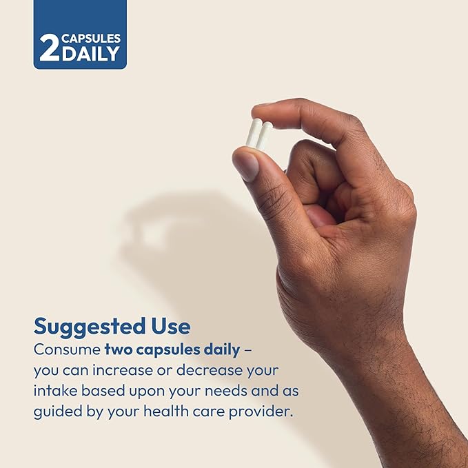 ANDREW LESSMAN Calcium Magnesium Intensive Care Capsules - Bone and Skeleton Health Essentials. Easy to Swallow Capsules, Super Soluble Fine Powder. Gentle to Even The Most Sensitive Stomachs