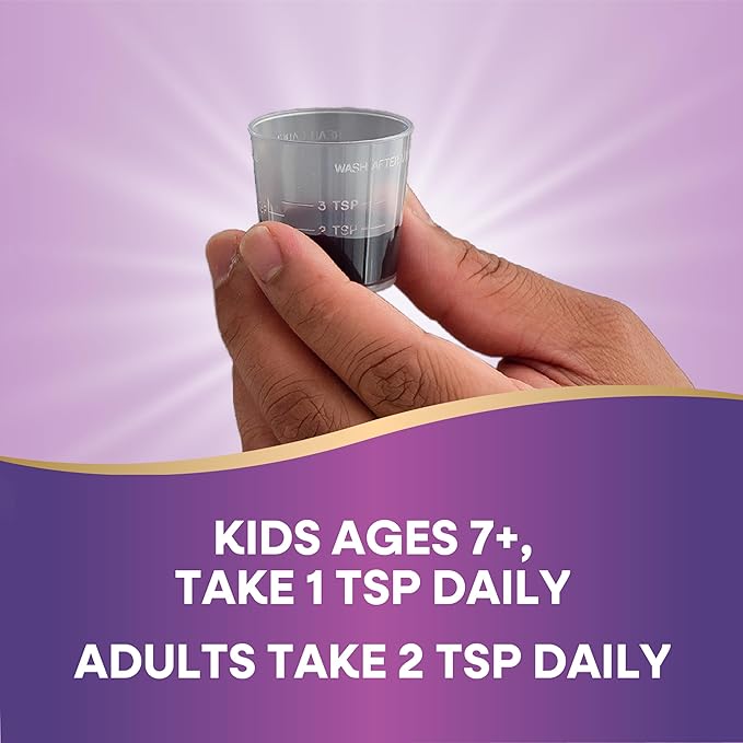 Nature's Way Sambucus Immune Syrup, Elderberry Extract, Vitamin C, Zinc, Echinacea, Propolis, Daily Immune Support*, Antioxidant Support*, Gluten free, Vegetarian, 8 Fl Oz