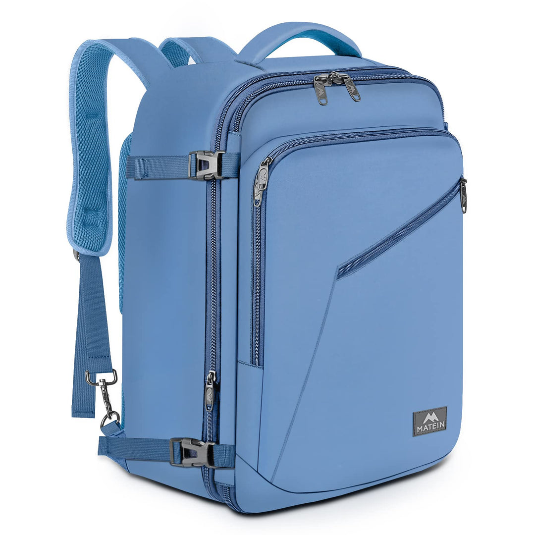 MATEIN Cute Backpack for Women,Nurses Teacher, Expandable Water Resistant Personal Item Carry on Backpacks for Business Trip, 45L Rucksack for Traveler Outdoor Sports, Gift for Traveling