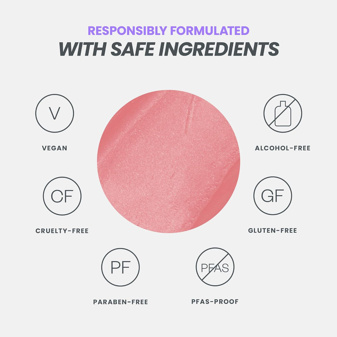 Wonderskin Wonder Blading Lip Stain Masque | Waterproof Pink Tint, Matte Finish