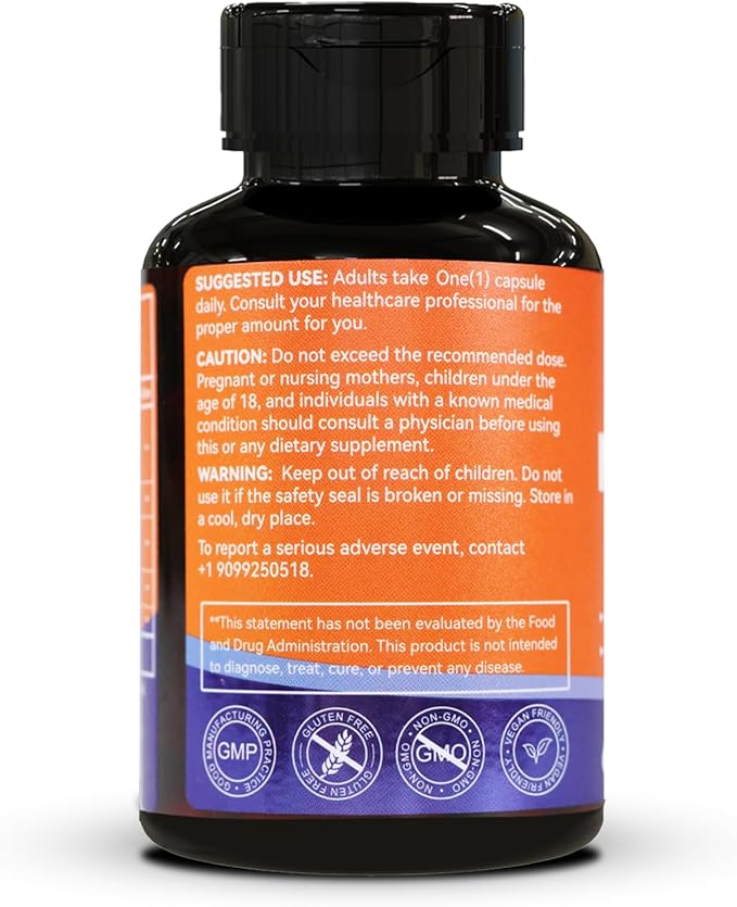Milk Thistle Capsules 19000mg Equivalent, 50X Concentrated Seed Extract & 80% Silymarin Standardized, Liver Support Supplement, Vegan, Non-GMO, 60 Capsules
