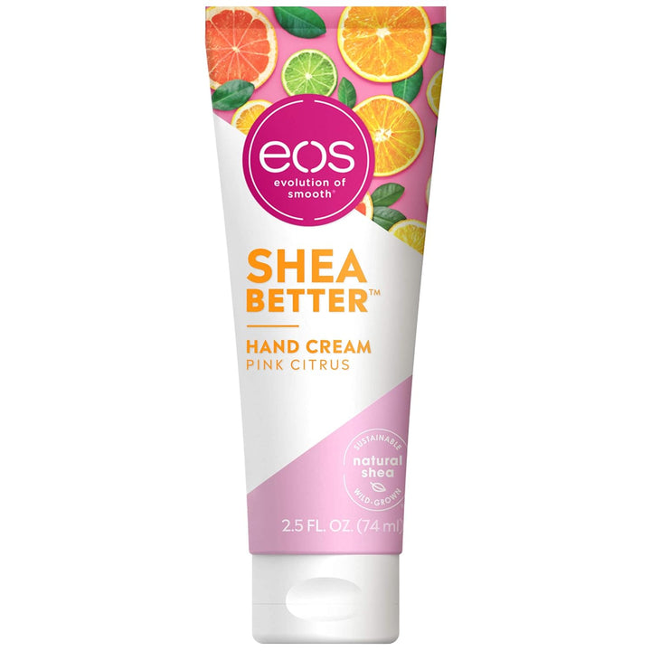EOS Shea Better Hand Cream – Coconut Lotion for Instant Hydration | 2.5 oz (Pack of 2)