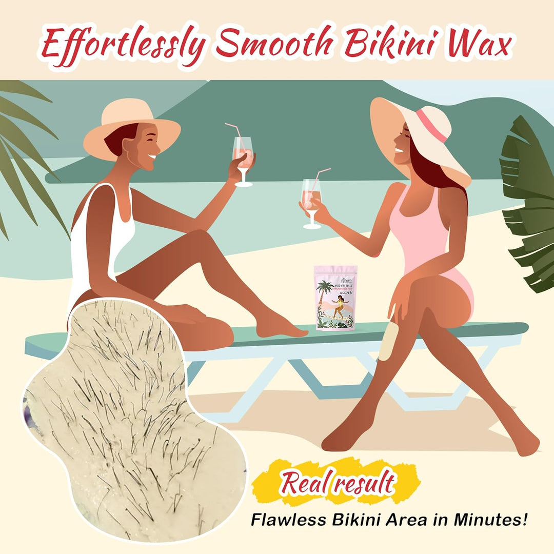 Ajoura 2.5LB Aloe Hard Wax Beads | Premium Sensitive Skin Hair Removal