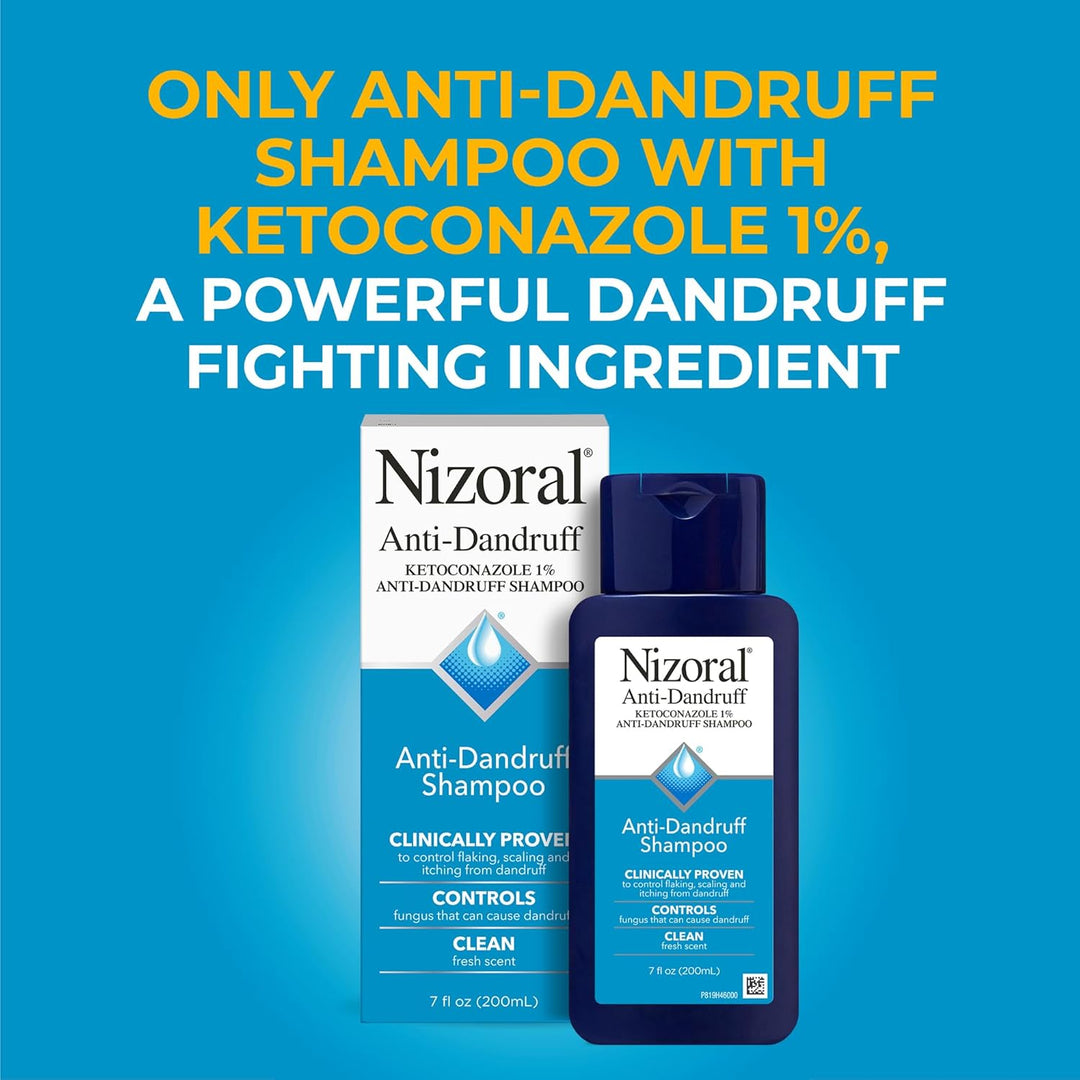 Nizoral 2% Ketoconazole Anti-Dandruff Shampoo & Conditioner | 14 Fl Oz