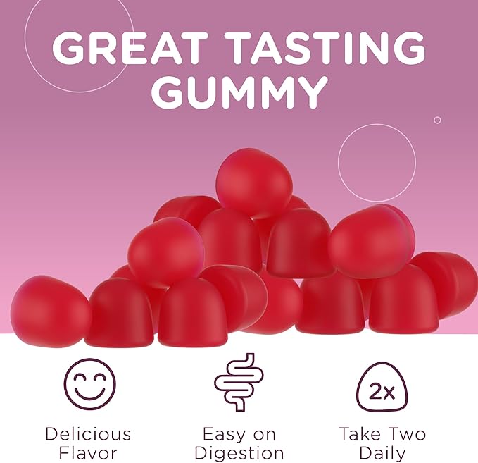 Zahler - Womens Prenatal Gummies - Grape Flavor - Prenatal Vitamins for Women with Folic Acid - Vegetarian & Kosher Pregnancy Vitamins - Womens Prenatal Multivitamin with A C D3 E B6 B12-60 Count