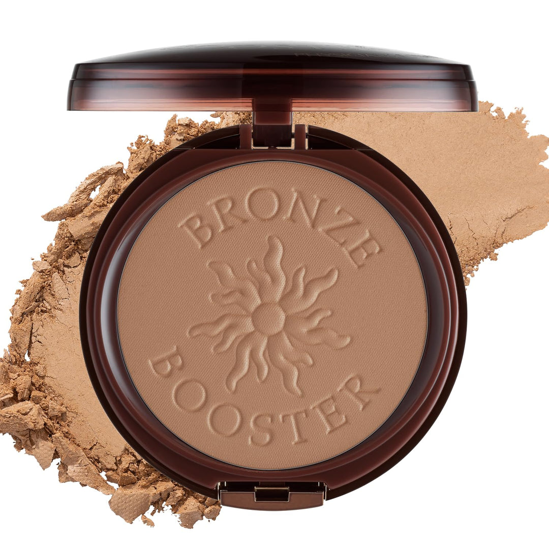 Physicians Formula Bronze Booster Pressed Bronzer - Vitamin-Infused Glow Activators, Mistake-Proof Formula, Natural Finish, Cruelty-Free & Hypoallergenic - Light to Medium