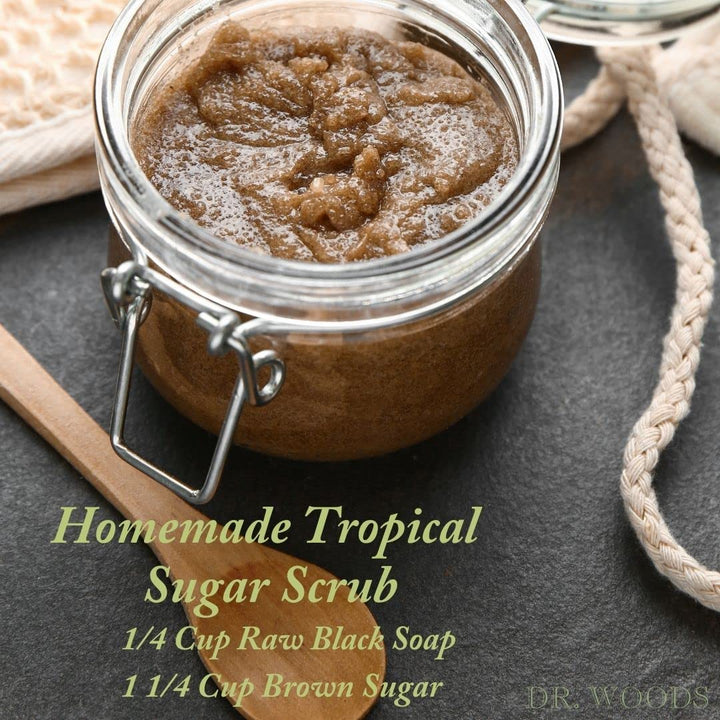 Dr. Woods Travel Trial Size Bottle, Black Coconut Papaya Body Wash Soap with Shea Butter, 2 Ounce