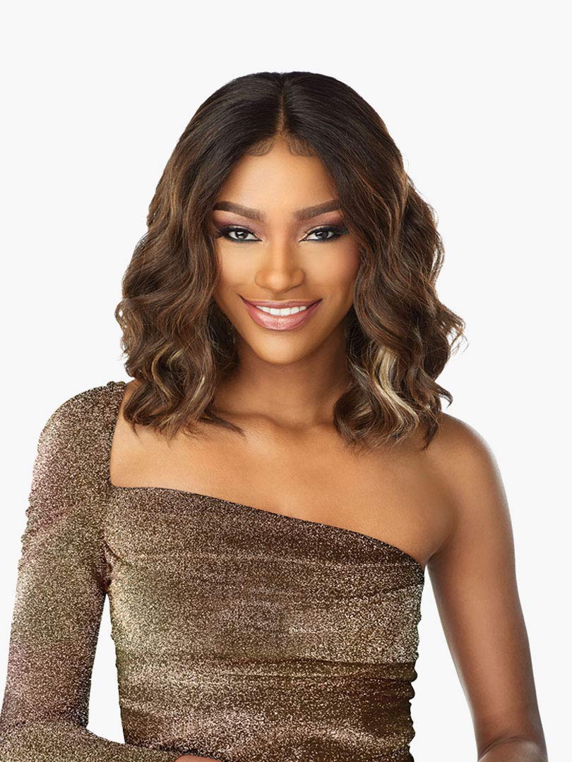 Sensationnel Synthetic Hd Lace Front Wig - Butta Unit 8 (Money Piece Hazel)