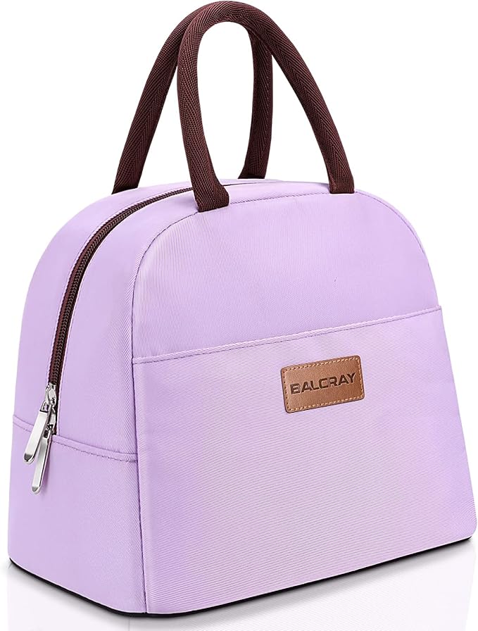 BALORAY Lunch Bag for Women Men Insulated Lunch Box for Adult Reusable Lunch Tote Bag for Work, Picnic or Travel