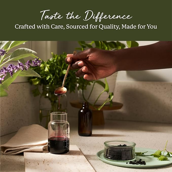 Starwest Botanicals Whole Elderberries - Dried Elderberries for Syrup, Tea, Gummies, & Jam, Immune Support, Certified Kosher, Wildcrafted Natural Berries - Bulk 1 lb Bag