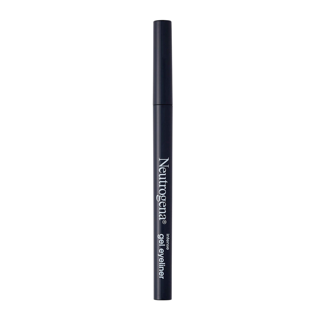 Neutrogena Intense Gel Eyeliner With Antioxidant Vitamin E, Smudge- & Water-Resistant Eyeliner Makeup For Precision Application,