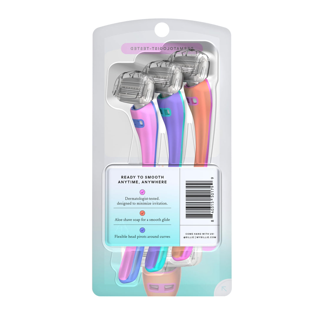 Billie Disposable Razors for Women - The Malibu Set